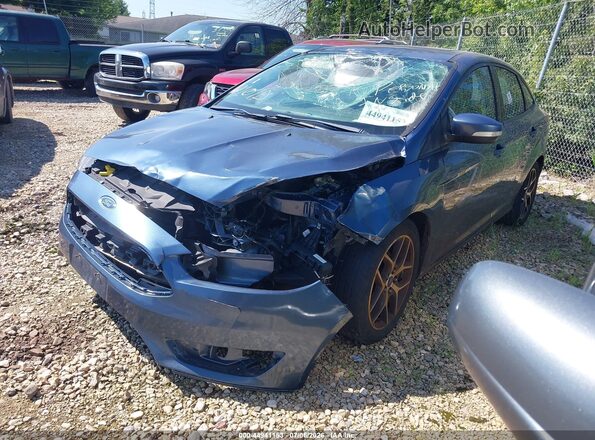 1FADP3H21JL300771 2018 FORD FOCUS Blue Front left