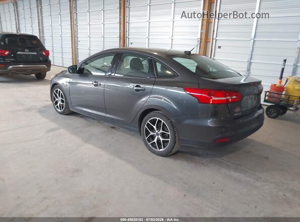 1FADP3H22HL256094 2017 FORD FOCUS Gray Rear left