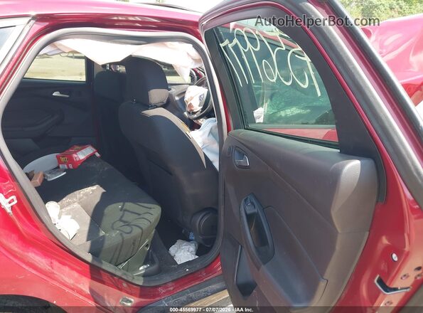 1FADP3H22HL341016 2017 FORD FOCUS Red VIN sticker view