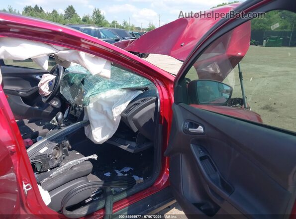 1FADP3H22HL341016 2017 FORD FOCUS Red Front interior view