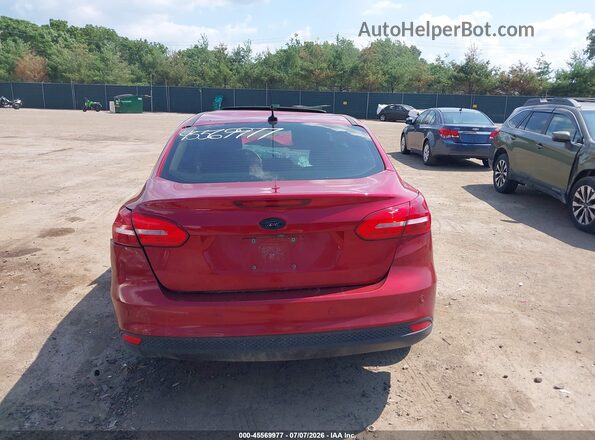 1FADP3H22HL341016 2017 FORD FOCUS Red 