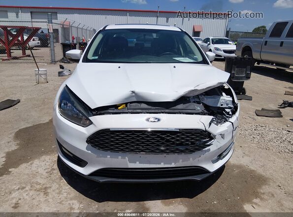 1FADP3H23JL282645 2018 FORD FOCUS Белый Вид щитка приборов