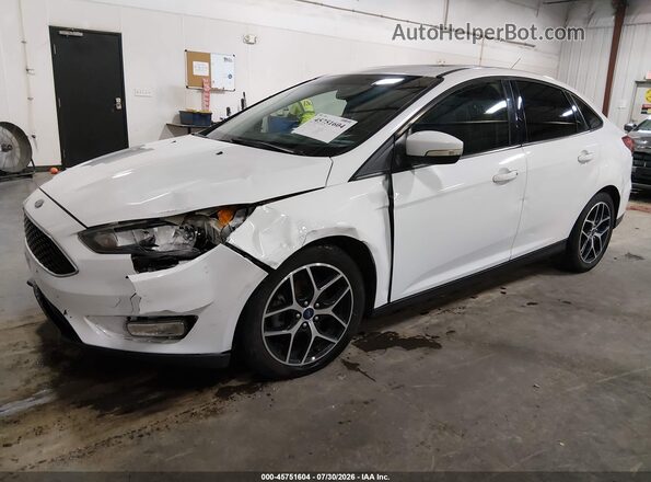 1FADP3H24JL236631 2018 FORD FOCUS White Առջևի ձախ երեք քառորդ տեսարան