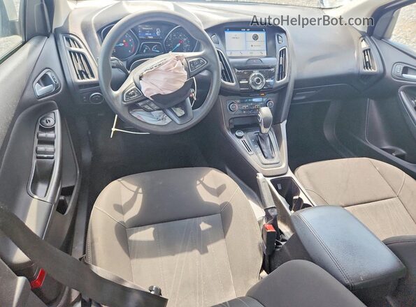 1FADP3H25HL327028 2017 FORD FOCUS White Вид панелі приладів