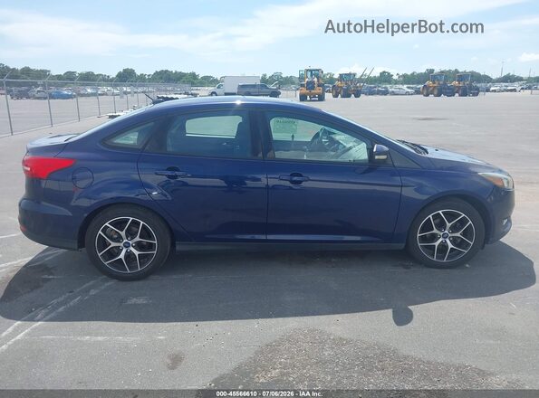 1FADP3H25HL346114 2017 FORD FOCUS Синий Панорамный вид салона 360°