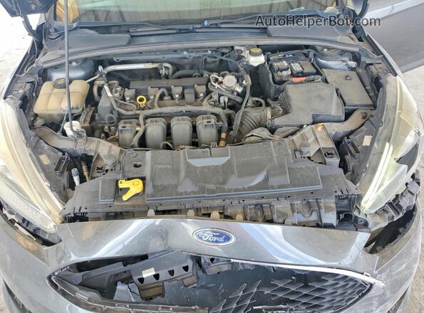 1FADP3H25JL256127 2018 FORD FOCUS Charcoal Vista interior trasera