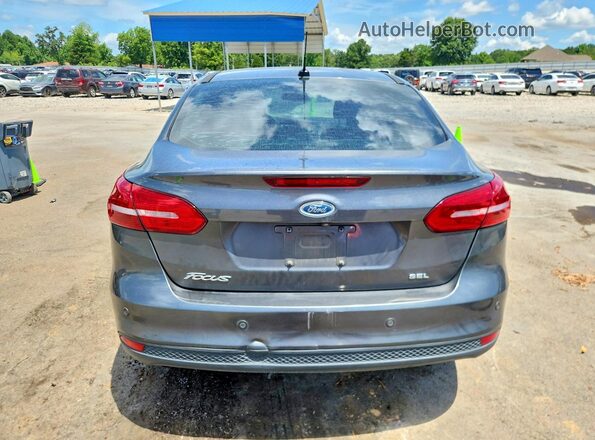 1FADP3H26JL222584 2018 FORD FOCUS Gray Widok z tyłu