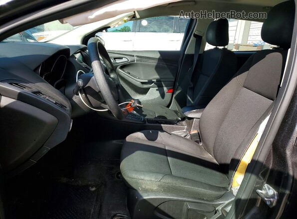 1FADP3H26JL258128 2018 FORD FOCUS Gray Widok wnętrza z przodu