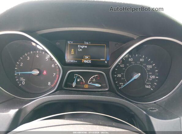 1FADP3H27HL225407 2017 FORD FOCUS Silver Vista de los asientos traseros