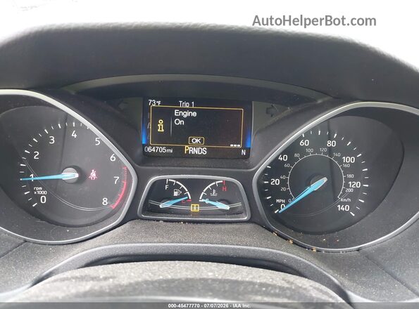 1FADP3H28HL207532 2017 FORD FOCUS Silver უკანა სავარძლების ხედი