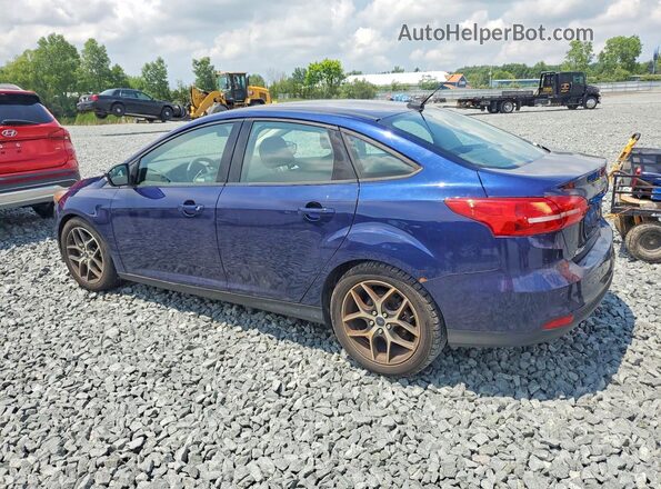 1FADP3H28HL313088 2017 FORD FOCUS Blue Задня ліва чверть