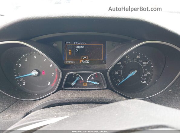 1FADP3H28HL345393 2017 FORD FOCUS Black Вид задніх сидінь
