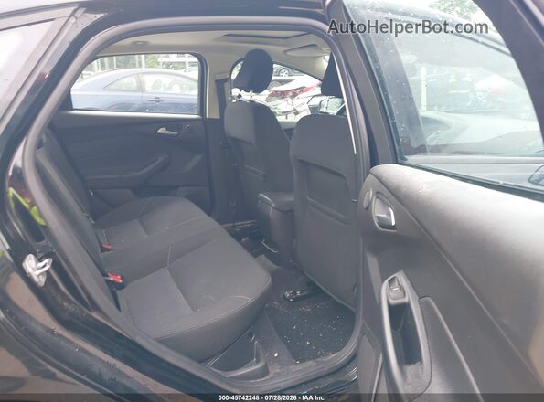 1FADP3H28HL345393 2017 FORD FOCUS Black Вид наклейки з VIN-кодом