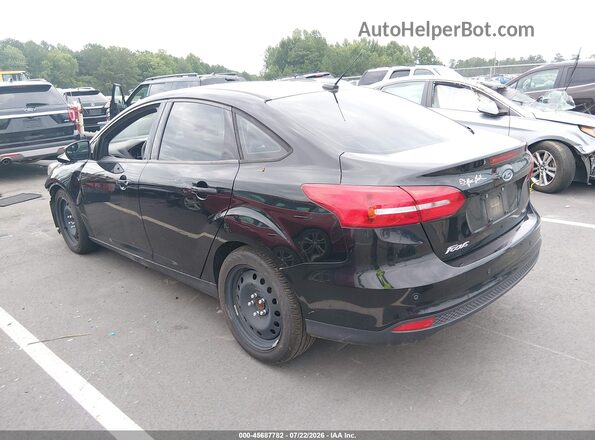 1FADP3H28JL222568 2018 FORD FOCUS Black Հետևի ձախ