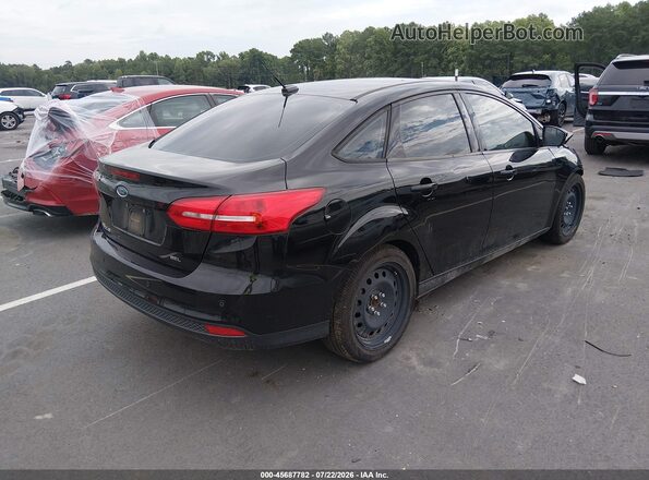 1FADP3H28JL222568 2018 FORD FOCUS Black Հետևի աջ