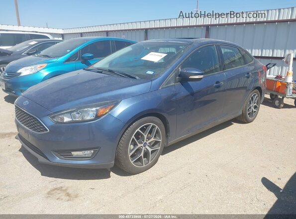1FADP3H28JL259491 2018 FORD FOCUS Blue Front left