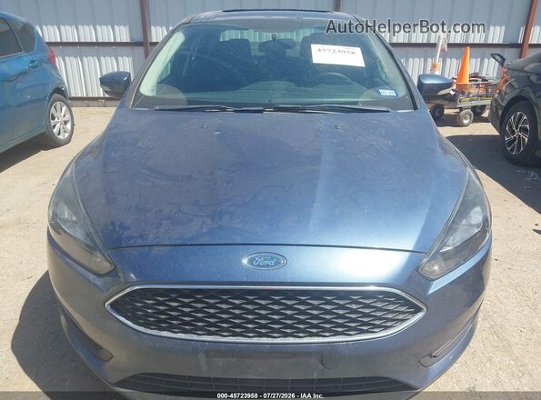 1FADP3H28JL259491 2018 FORD FOCUS Blue Front view