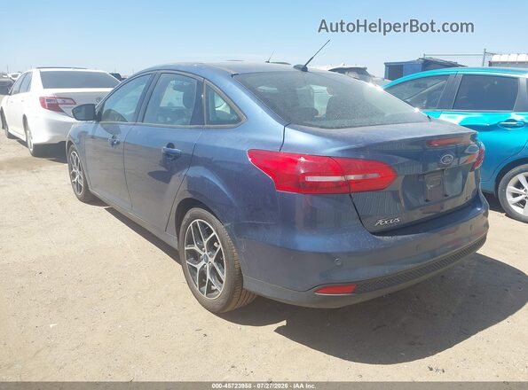 1FADP3H28JL259491 2018 FORD FOCUS Blue Rear left
