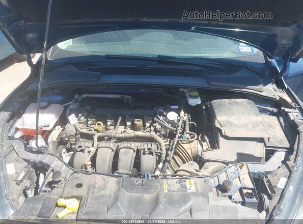 1FADP3H28JL259491 2018 FORD FOCUS Blue Rear view