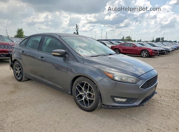1FADP3H29HL335472 2017 FORD FOCUS Серый Передняя правая четверть