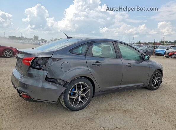 1FADP3H29HL335472 2017 FORD FOCUS Серый Задняя правая четверть