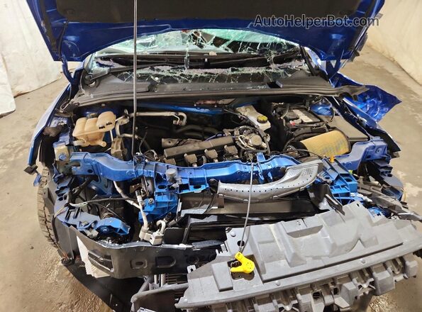 1FADP3H29JL203088 2018 FORD FOCUS Blue უკანა სალონის ხედი
