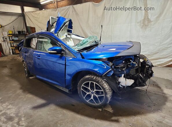 1FADP3H29JL203088 2018 FORD FOCUS Blue წინა მარჯვენა