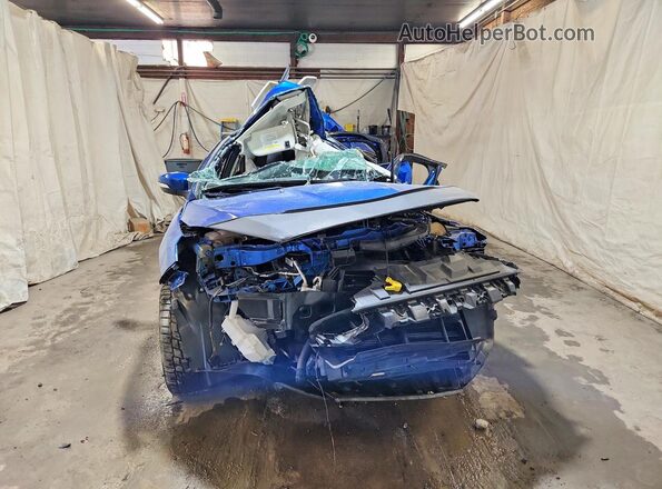 1FADP3H29JL203088 2018 FORD FOCUS Blue წინა ხედი