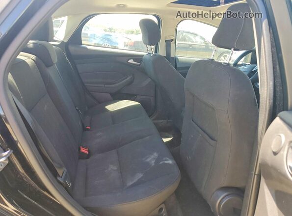 1FADP3H29JL279023 2018 FORD FOCUS Black Вид задніх сидінь