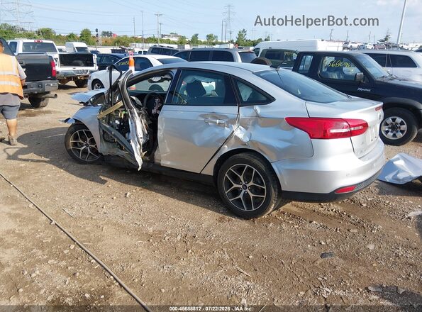 1FADP3H2XHL269840 2017 FORD FOCUS Silver Rear left