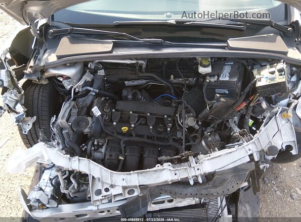 1FADP3H2XHL269840 2017 FORD FOCUS Silver Rear view