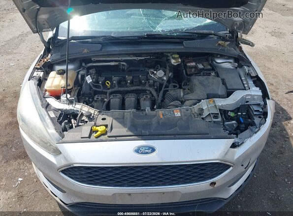 1FADP3H2XHL275380 2017 FORD FOCUS Silver Vista trasera