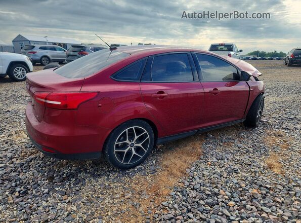 1FADP3H2XHL332824 2017 FORD FOCUS Red Հետևի աջ