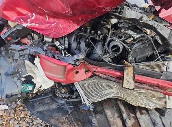 1FADP3H2XHL332824 2017 FORD FOCUS Red Սալոնի հետևի տեսք