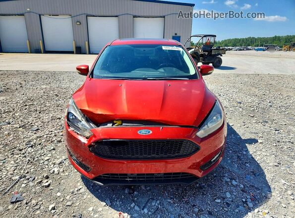 1FADP3H2XJL240604 2018 FORD FOCUS Orange Front view