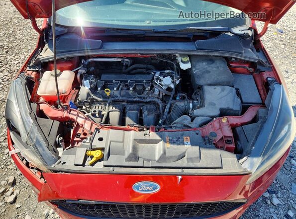 1FADP3H2XJL240604 2018 FORD FOCUS Orange Rear interior view