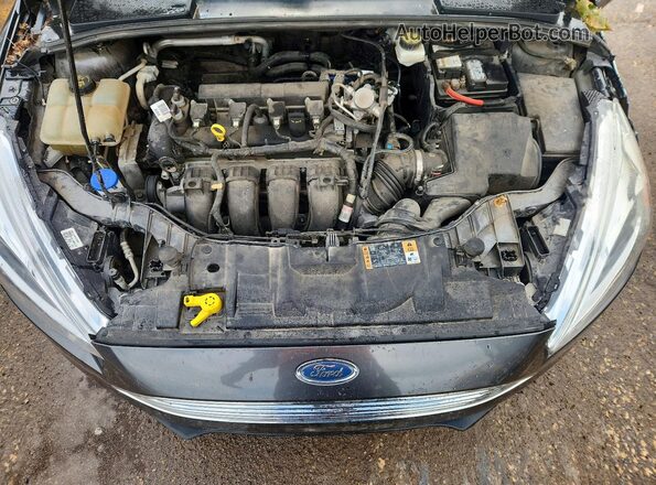 1FADP3J20JL314770 2018 FORD FOCUS Gray უკანა სალონის ხედი