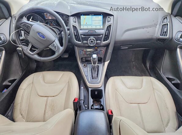 1FADP3J20JL314770 2018 FORD FOCUS Gray წინა პანელის ხედი