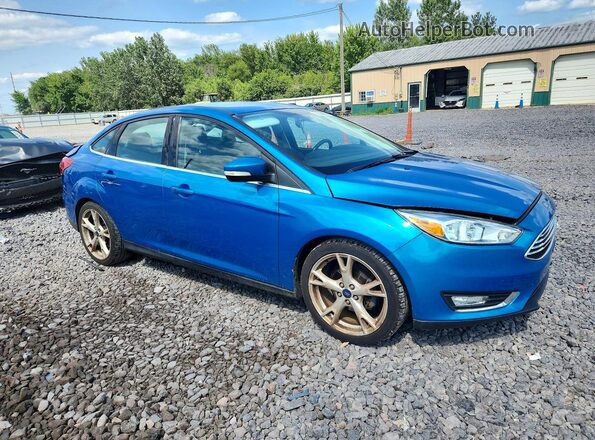 1FADP3J21GL233236 2016 FORD FOCUS Blue Front right