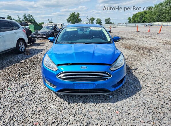 1FADP3J21GL233236 2016 FORD FOCUS Blue Front view