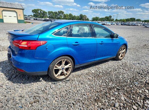 1FADP3J21GL233236 2016 FORD FOCUS Blue Rear right