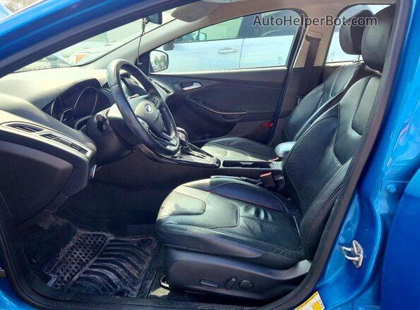 1FADP3J21GL233236 2016 FORD FOCUS Blue Front interior view