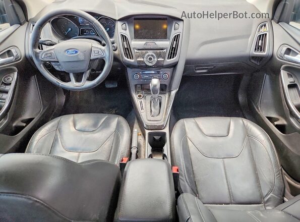 1FADP3J22GL273597 2016 FORD FOCUS Black Widok deski rozdzielczej