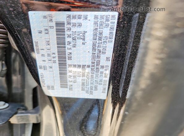 1FADP3J22GL273597 2016 FORD FOCUS Black Widok komory silnika