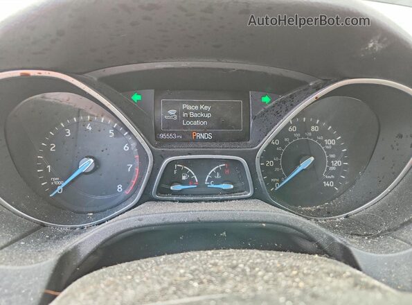 1FADP3J22GL273597 2016 FORD FOCUS Black Widok zestawu wskaźników