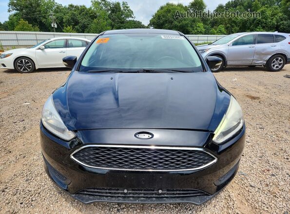 1FADP3J22JL203346 2018 FORD FOCUS Black წინა ხედი