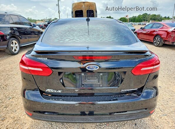 1FADP3J22JL203346 2018 FORD FOCUS Black უკანა ხედი