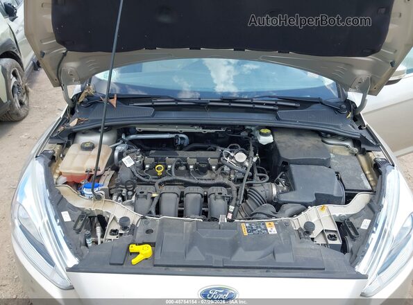 1FADP3J23HL203706 2017 FORD FOCUS Gold Вид ззаду