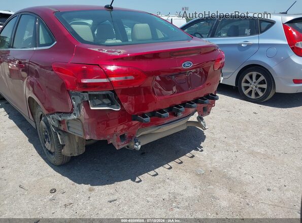 1FADP3J24GL212171 2016 FORD FOCUS Burgundy Вид спереду