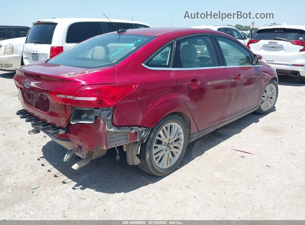 1FADP3J24GL212171 2016 FORD FOCUS Burgundy Задня права чверть